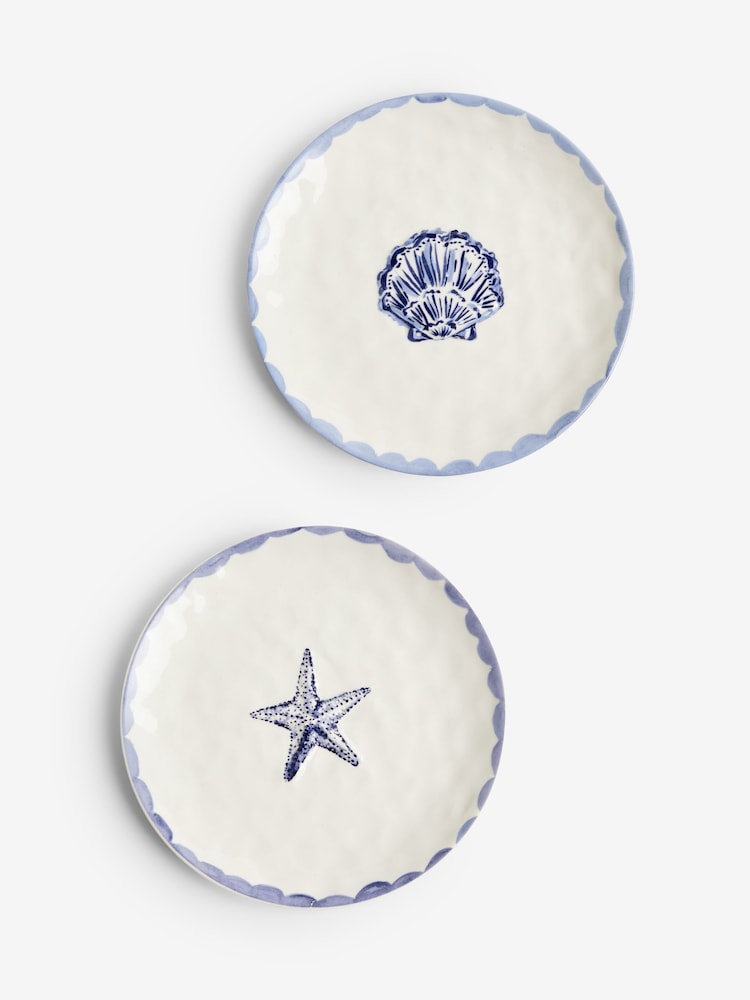 סט של 2 צלוחיות בצורת צדף - Image 4 of 4
