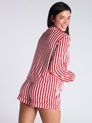 Boux Avenue Red Stripe Modal Pyjama Short Set - Image 5 of 7