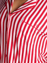 Boux Avenue Red Stripe Modal Pyjama Short Set - Image 7 of 7