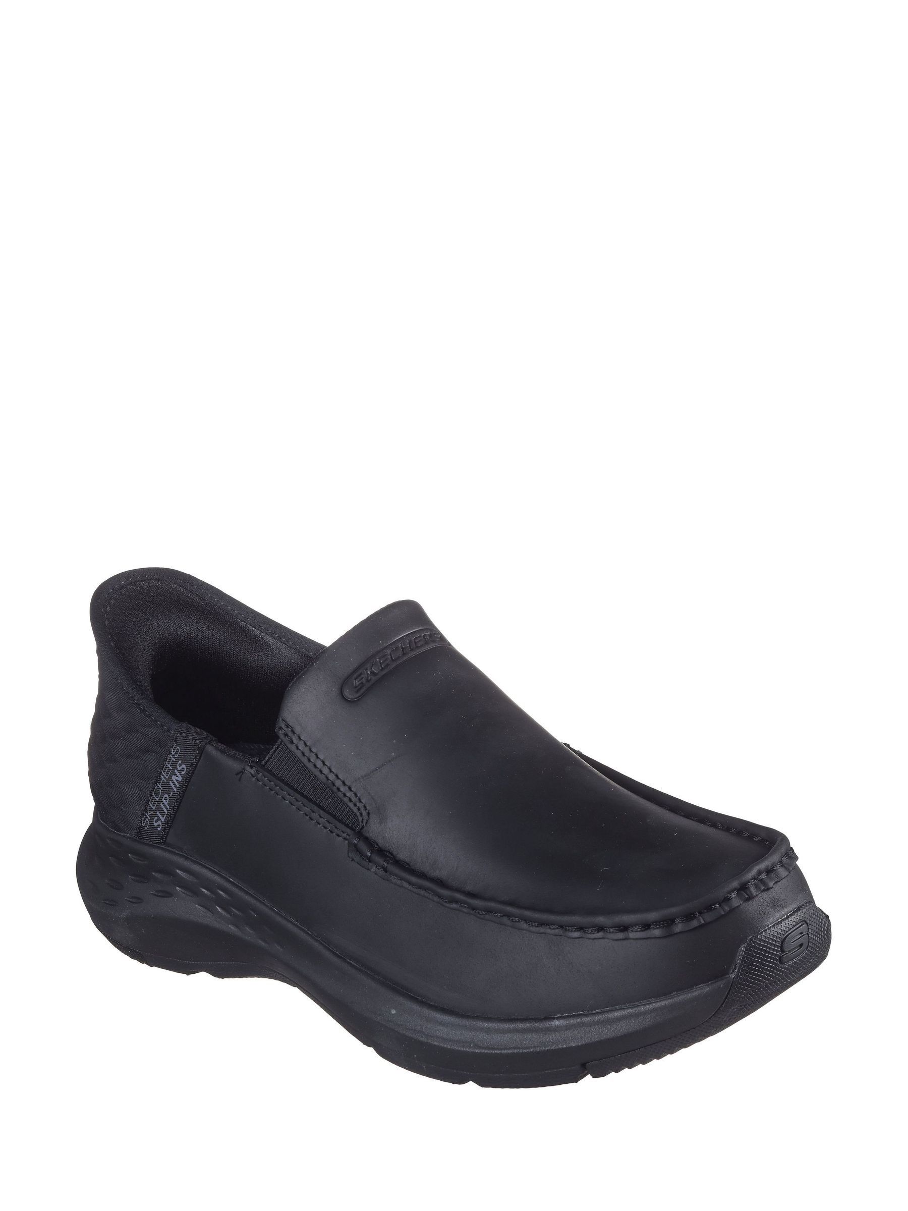 Buy Skechers Black Parson Oswin Shoes from Next USA