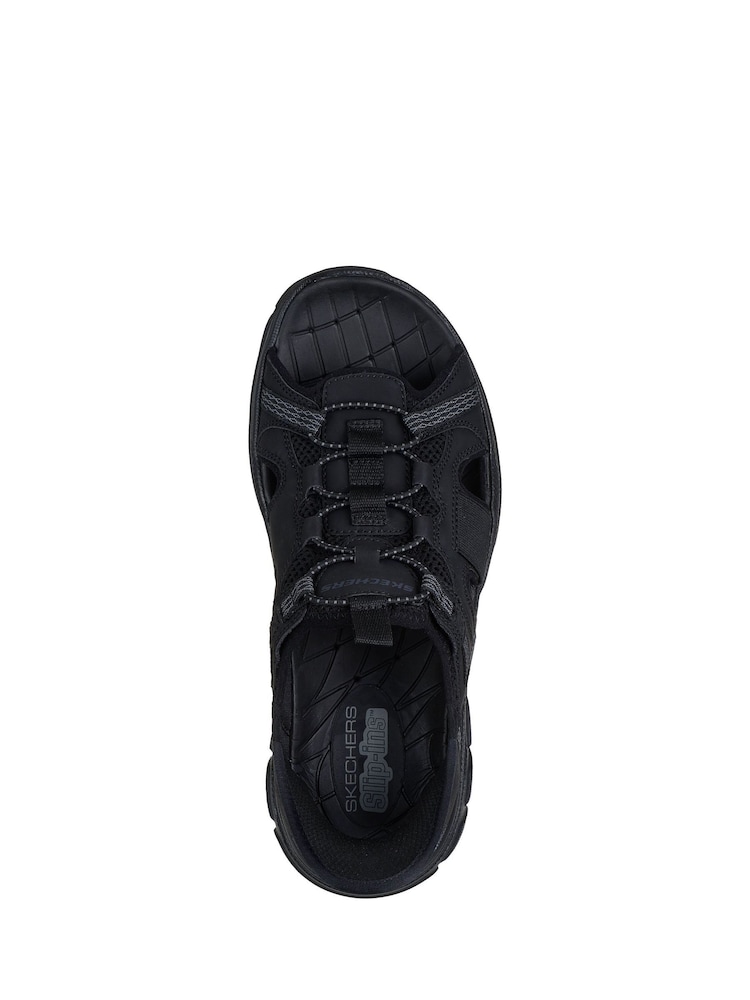 Skechers Black Revolted Merrick Sandals - Image 5 of 5