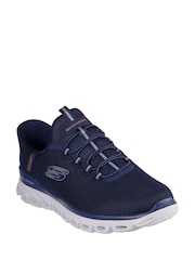 Skechers Blue Glide Step Trainers - Image 3 of 5