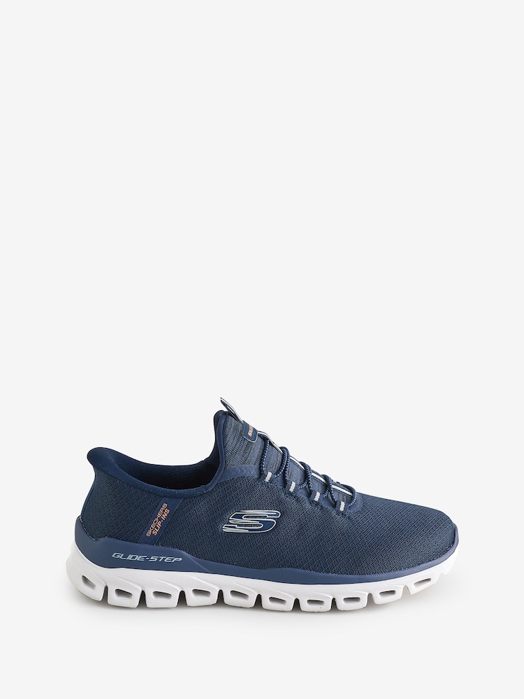 Skechers Blue Glide Step Trainers - Image 6 of 6