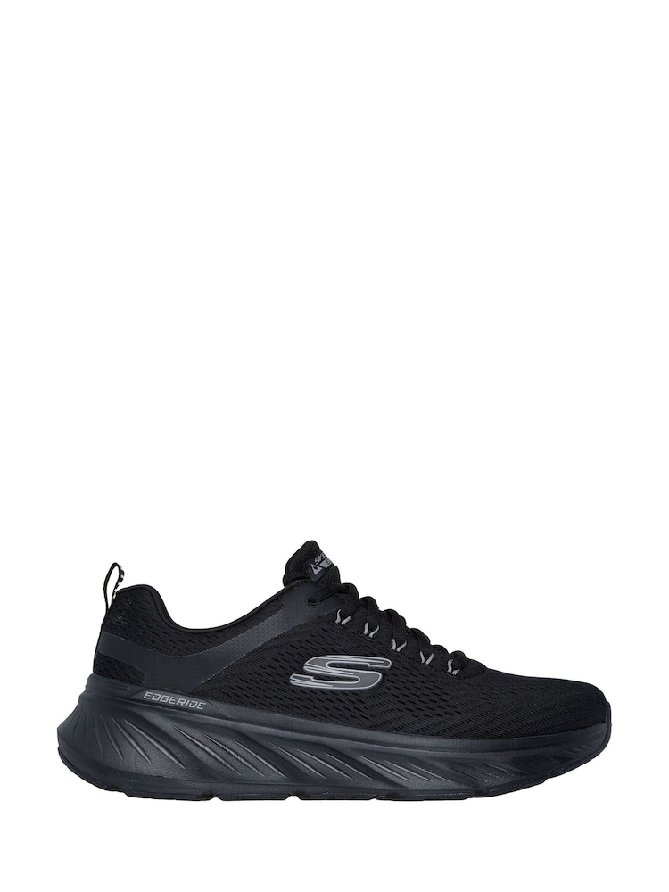 Negro - Skechers Edgeride Trainers - Imagen 1 de 5