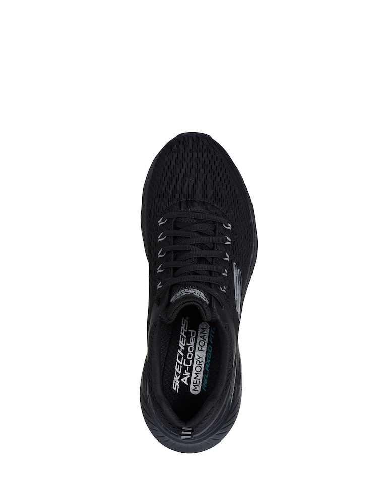 Skechers Black Edgeride Trainers - Image 4 of 5