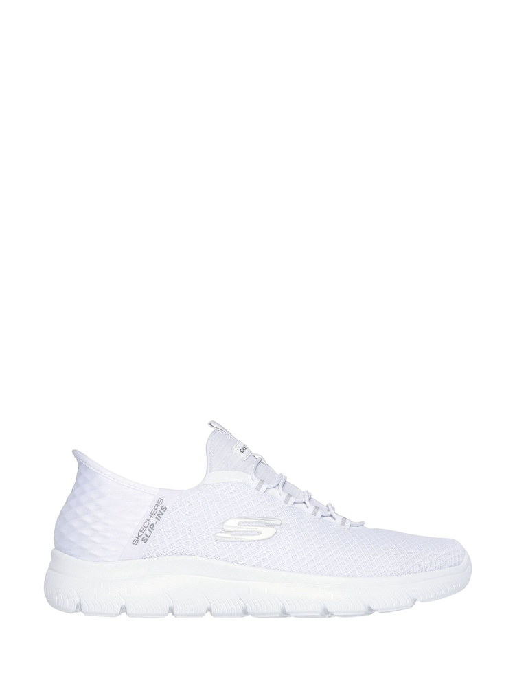 Skechers White Summits High Range Trainers - Image 1 of 5 Skechers White Summits High Range Trainers - Image 1 of 5