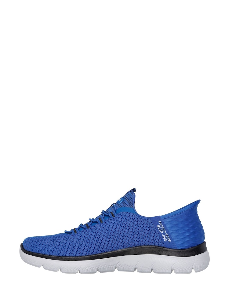 Skechers Blue Chrome Summits High Range Trainers - Image 2 of 5