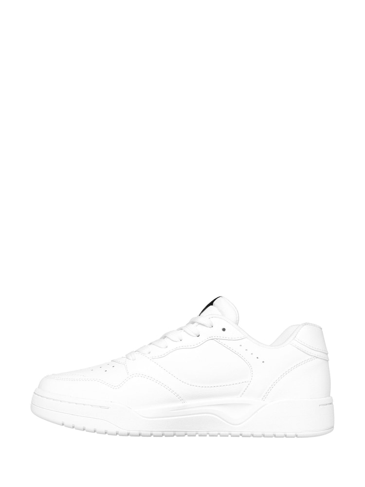 Skechers Mens Koopa Court Volley Bajo Varsity Trainers - Imagen 2 de 5