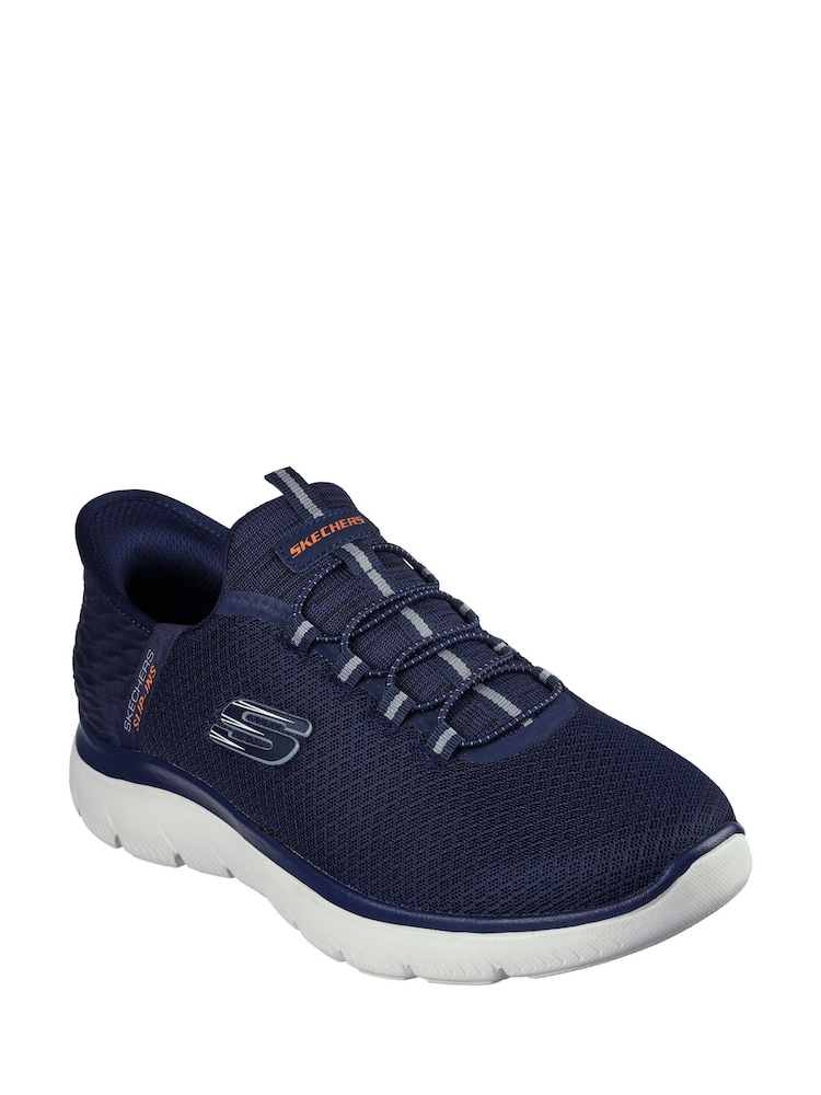Синий - Высокий ассортимент Кроссовки Skechers Summits - Изображение 2 из 5 Синий - Высокий ассортимент Кроссовки Skechers Summits - Изображение 2 из 5