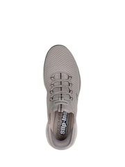 Skechers Grey Mens Slip In Summits Trainers - Image 4 of 5