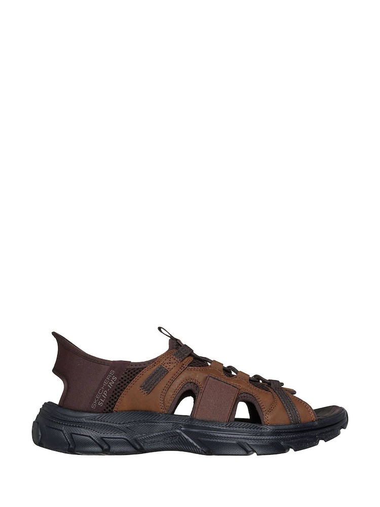 Skechers Brown Revolted Merrick Sandals - Image 1 of 5