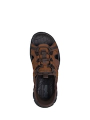 Skechers Brown Revolted Merrick Sandals - Image 4 of 5