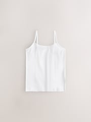 White 5 Pack Lace Cami Vest (1.5-16yrs) - Image 2 of 6