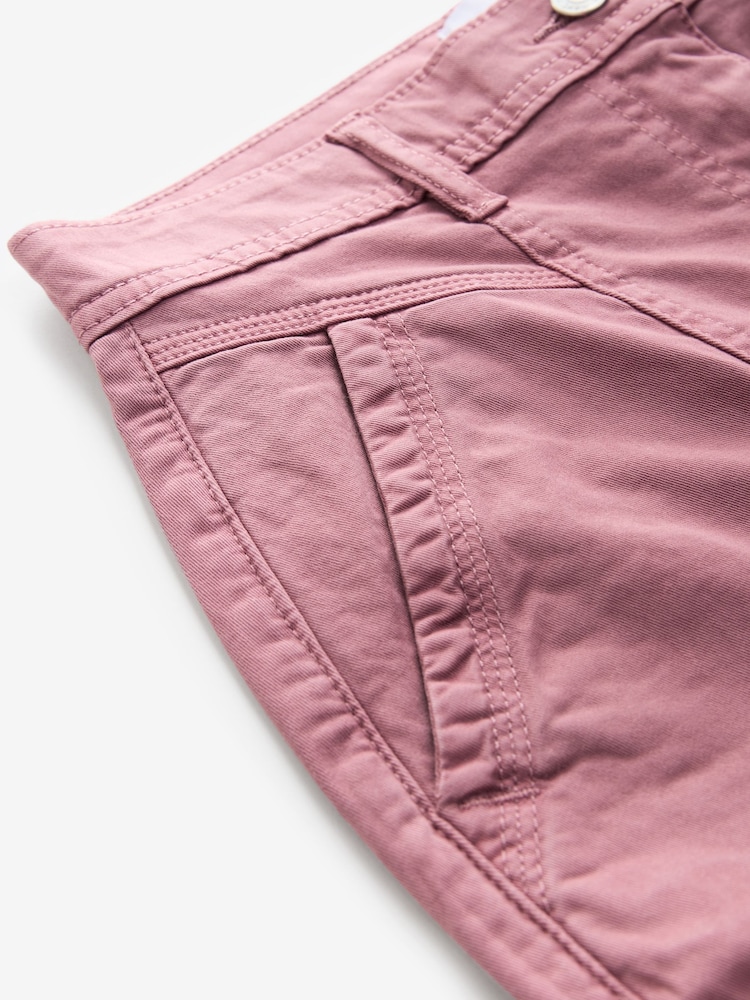 Pink Barrel Leg Chino Trousers - Image 7 of 8