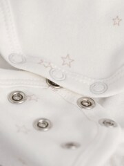 GANT White Baby Star And G Printed Bodysuit - Image 3 of 3