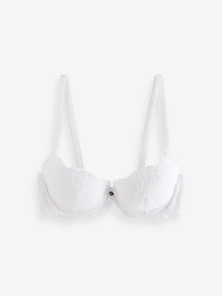 Boux Avenue Billie Lace Padded Balcony Bra - Image 6 of 6 Boux Avenue Billie Lace Padded Balcony Bra - Image 6 of 6