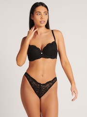 Boux Avenue Billie Lace Padded Balcony Bra - Image 2 of 4