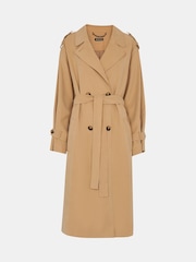 Whistles Nude Riley Trench Coat - Image 5 of 5
