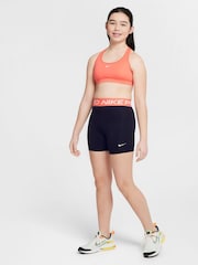Nike Black Ember Pink 3 Inch Dri-FIT Pro Shorts - Image 5 of 6