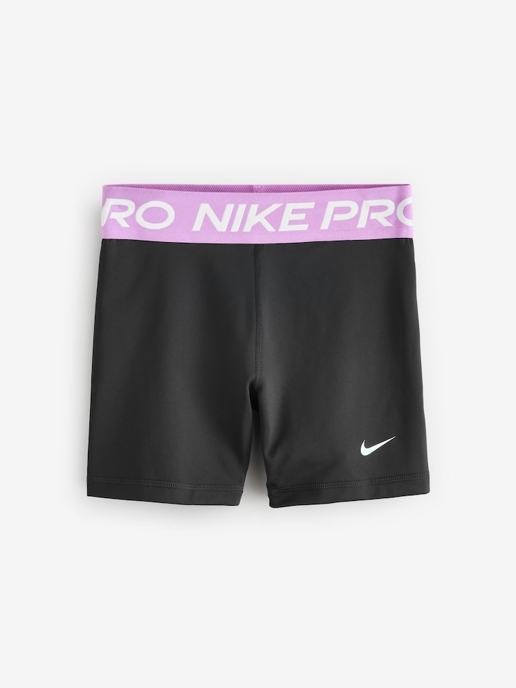 Nike Black Lilac Pro Shorts - Image 7 of 7