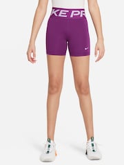 Nike Purple Pro Shorts - Image 1 of 8