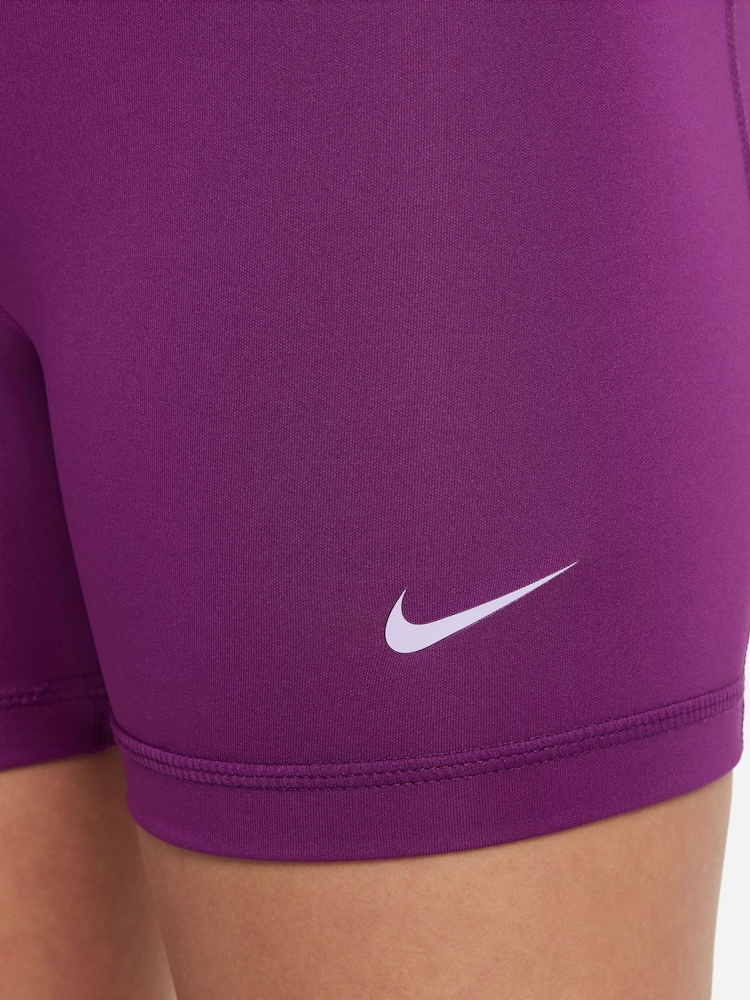 Nike Purple Pro Shorts - Image 7 of 8