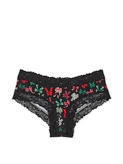 Culotte côtelée Victoria’s Secret PINK bordée de dentelle - Image 3 de 3