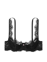 Victoria's Secret Black Lightly Lined Balcony Lace Bra - Image 3 of 4