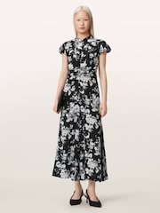 AllSaints Black Lolita Dress - Image 6 of 7