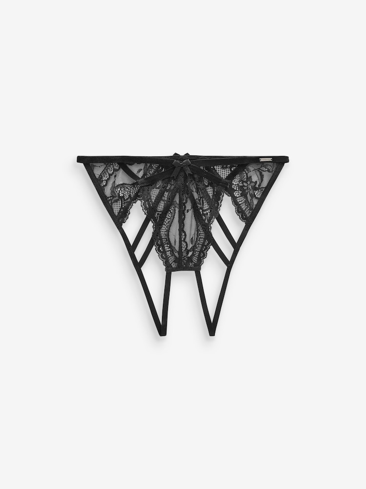 Boux Avenue Mylee Bumless Black Briefs - Image 5 of 5