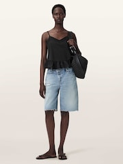 AllSaints Black Georgia Camisole - Image 5 of 6