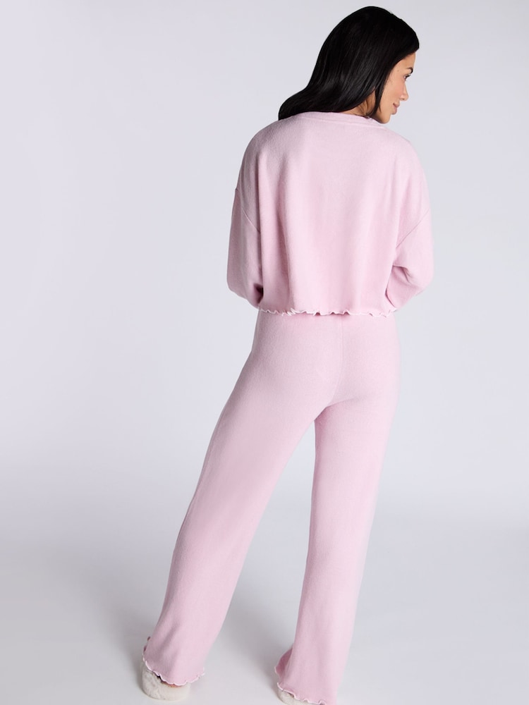 Boux Avenue Fleece Cosy Long Pyjamas Set - Image 2 of 5