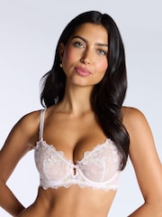 Boux Avenue Gigi Non-Padded Lace White Balcony Bra - Image 2 of 4