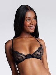 Boux Avenue Mylee Non-Padded Black Plunge Bra - Image 3 of 3