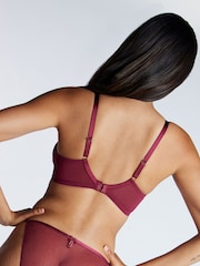Boux Avenue Red Eliza Lace Plunge Bra - Image 4 of 5