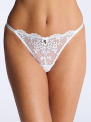 Белые трусы-танга Boux Avenue Evie - Изображение 1 из 3