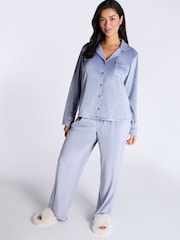 Boux Avenue Cosy Velour Pyjamas Set - Image 1 of 5