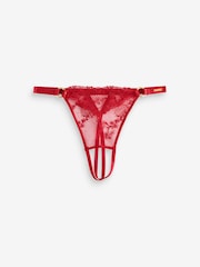 Boux Avenue Red Natalia Tanga Thong - Image 5 of 5