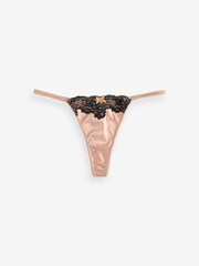 Boux Avenue Cream Etta Thong - Изображение 1 из 3