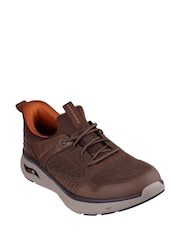Marrón - Zapatillas Arch Fit Crosser Emeric de Skechers - Imagen 2 de 3