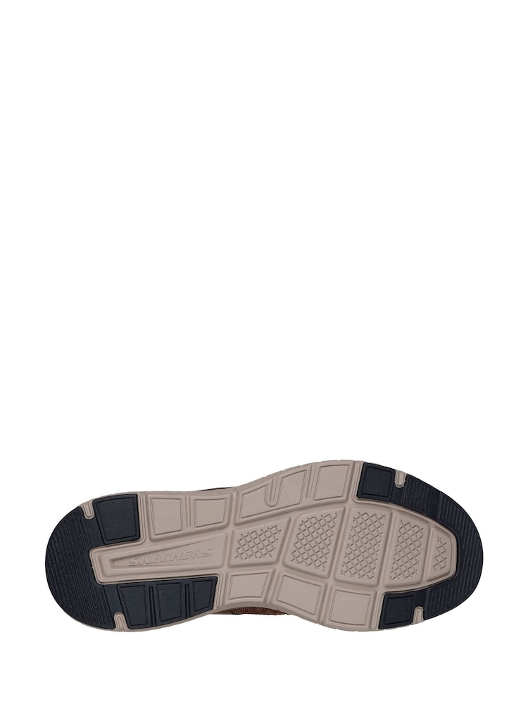 Skechers Brown Arch Fit Crosser Emeric Trainers - Image 5 of 5 Skechers Brown Arch Fit Crosser Emeric Trainers - Image 5 of 5