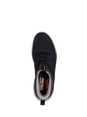 Skechers Black Arch Fit Crosser Emeric Trainers - Image 3 of 3