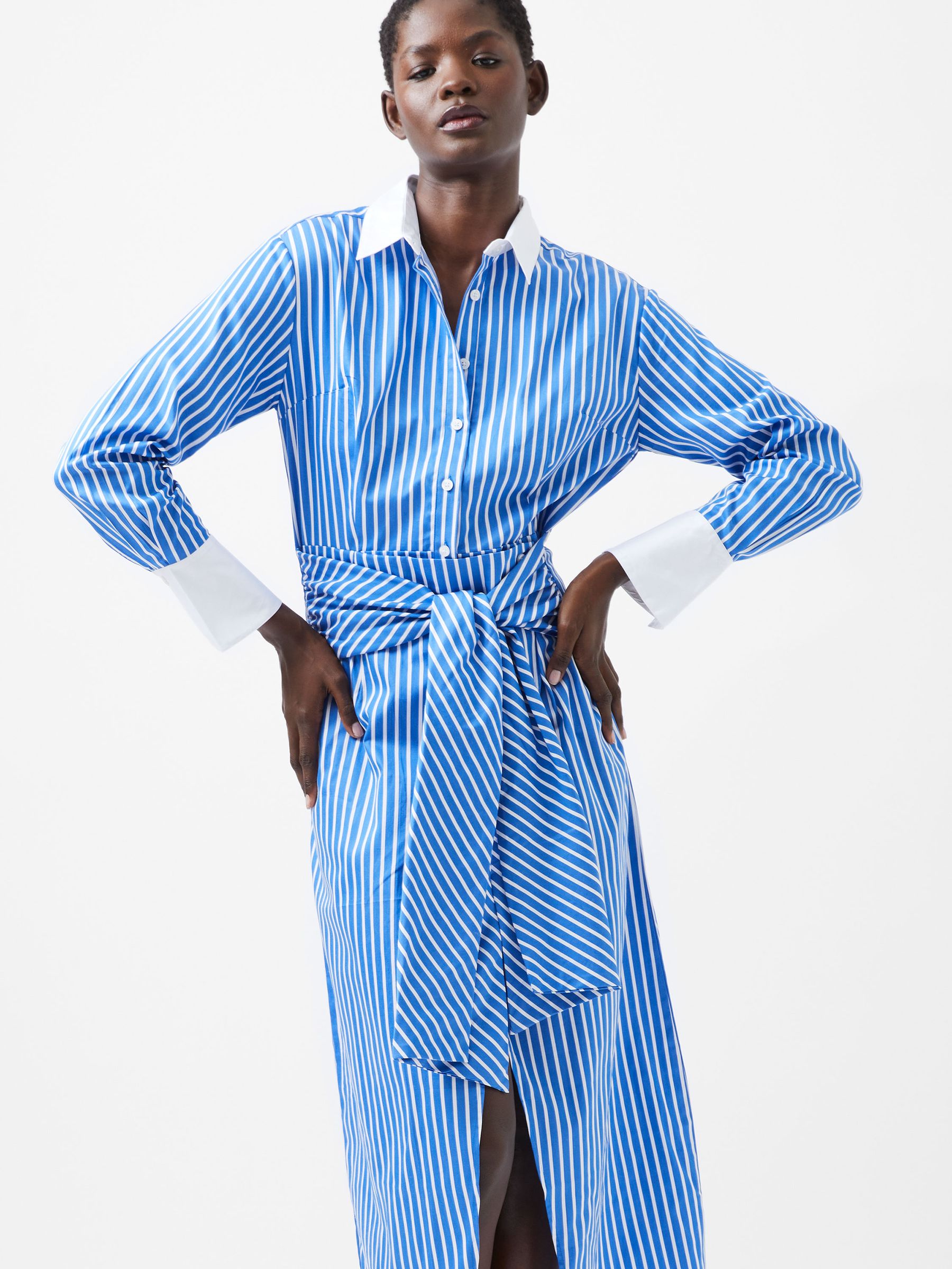Buy French Connection White 100% Cotton Alexis Dress from Next USA