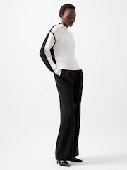 French Connection Cream High Neck Lorena Cream Jumper - Image 1 of 4
