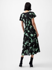 French Connection Black V-Neck Alessandra Delphine Dress - Image 2 of 4