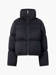 French Connection Black Dinara Crinkle Puffer Jacket - Image 3 of 3