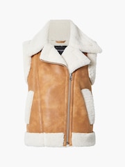French Connection Nude Camry Suedette Gilet - Image 4 of 4