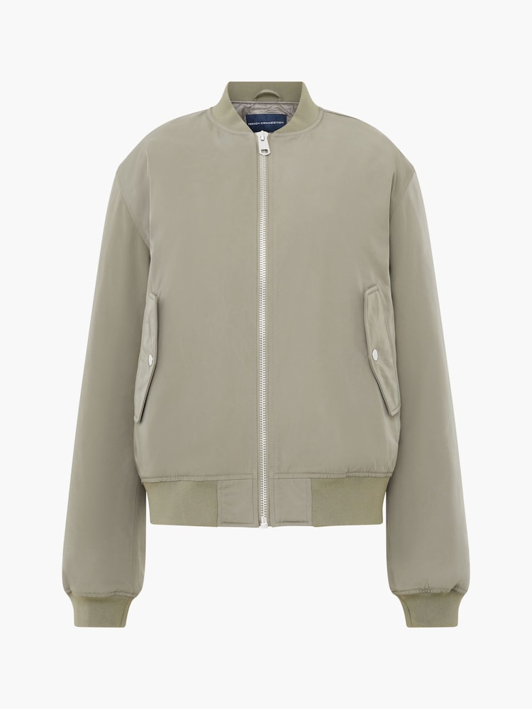 French Connection Green Behati Bomber Jacket - Image 4 of 4