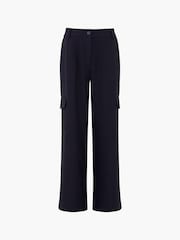 French Connection Blue Combat Cargo Trousers - Image 4 of 4