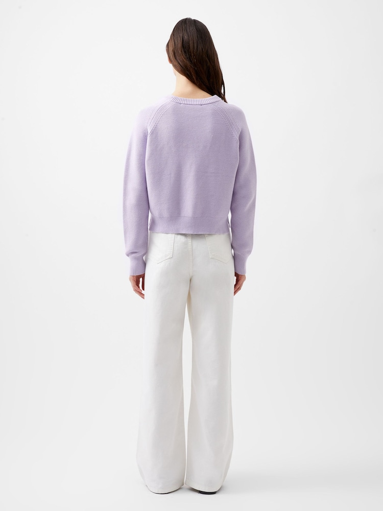 French Connection Lily Mozart Rundhals-Pullover aus 100 % Baumwolle - Bild 2 von 4 French Connection Lily Mozart Rundhals-Pullover aus 100 % Baumwolle - Bild 2 von 4